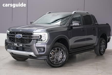 Grey 2024 Ford Ranger Double Cab Pick Up Wildtrak 2.0 (4X4)