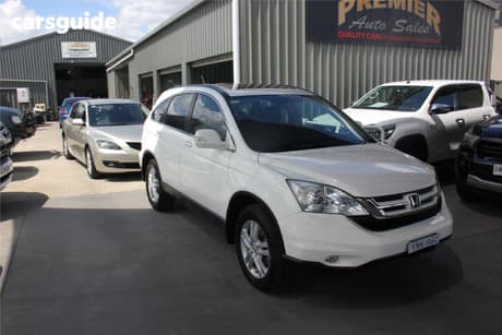 White 2012 Honda CR-V Wagon (4X4) Luxury