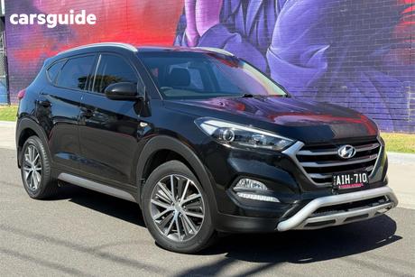 Black 2016 Hyundai Tucson Wagon Active X (Fwd)