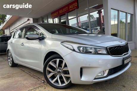 Silver 2017 Kia Cerato Hatchback S
