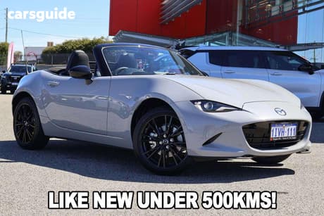 Grey 2025 Mazda MX-5 Convertible G20 Roadster