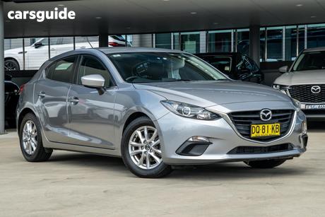 Silver 2014 Mazda 3 Hatchback Touring