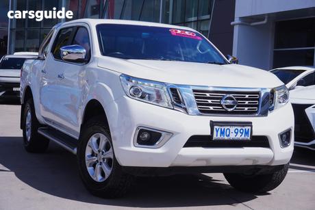 White 2017 Nissan Navara Dual Cab Utility St (4X4)