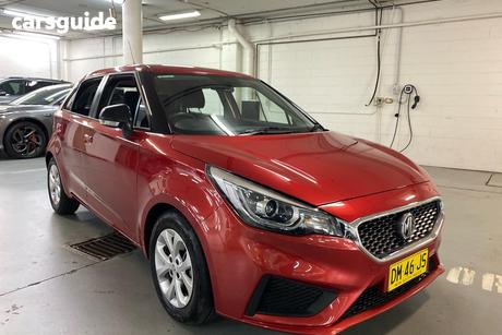 Red 2020 MG MG3 Hatchback Core
