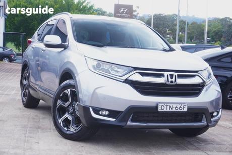 Silver 2017 Honda CR-V Wagon Vti-S (2Wd)