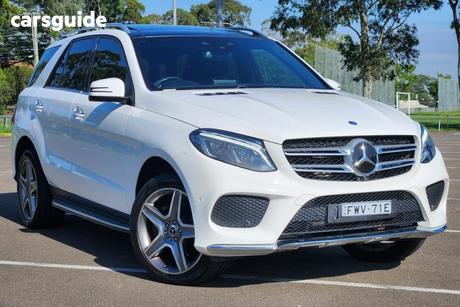 White 2018 Mercedes-Benz GLE250 Wagon D 4Matic