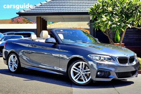 Grey 2016 BMW 228I Convertible M Sport