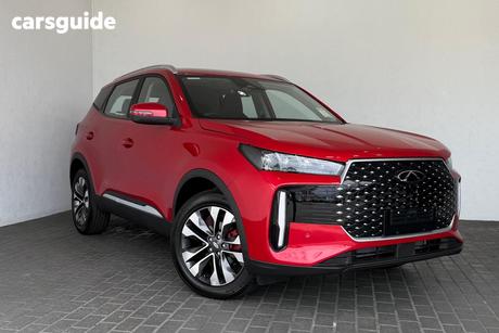 Red 2025 Chery Tiggo 4 Wagon Urban Hev