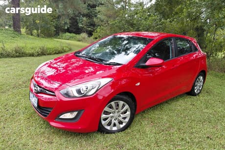 Red 2013 Hyundai I30 Hatchback Active