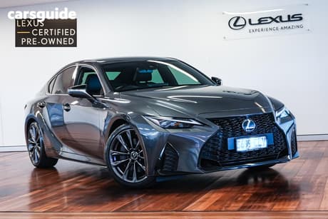 Grey 2021 Lexus IS350 Sedan F Sport