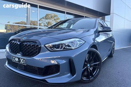 Green 2020 BMW M135I Hatchback Xdrive