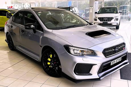 Silver 2019 Subaru WRX Sedan Sti Premium (Awd)