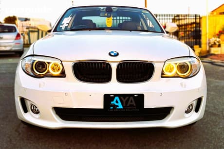 White 2013 BMW 120I Coupe