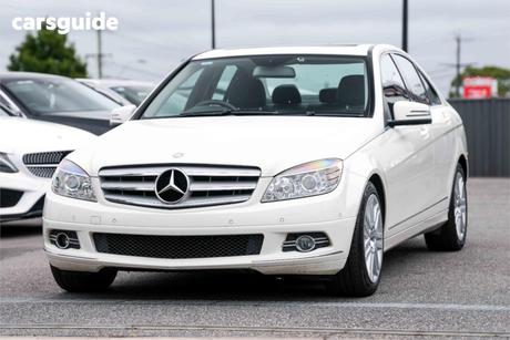 White 2009 Mercedes-Benz C200 Sedan Kompressor Classic
