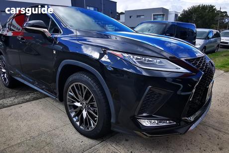 Black 2021 Lexus RX450H Wagon F Sport Hybrid