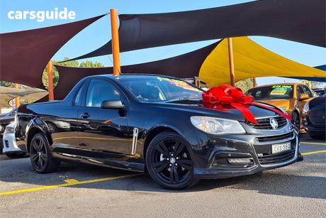 Black 2014 Holden UTE Utility Sv6