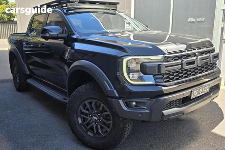 Black 2022 Ford Ranger Double Cab Pick Up Raptor 3.0 (4X4)