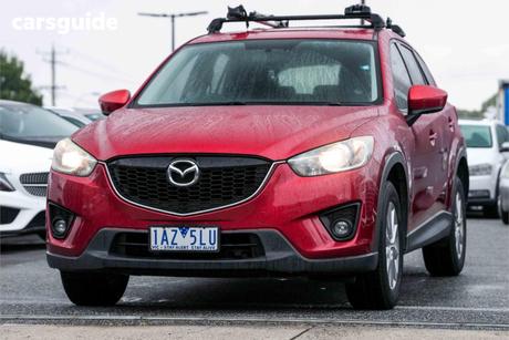 Red 2013 Mazda CX-5 Wagon Maxx Sport (4X2)