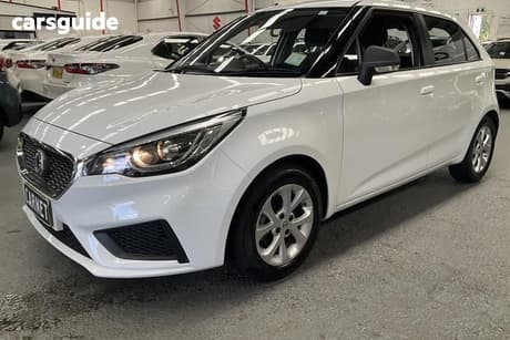 White 2023 MG MG3 Hatchback Core