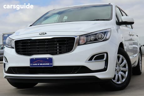 White 2020 Kia Carnival Wagon S