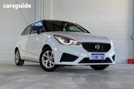 White 2021 MG MG3 Hatchback Core