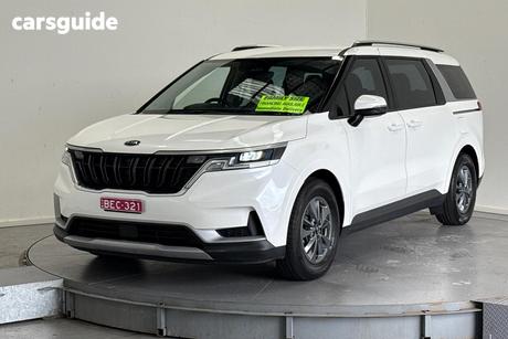 White 2021 Kia Carnival Wagon S