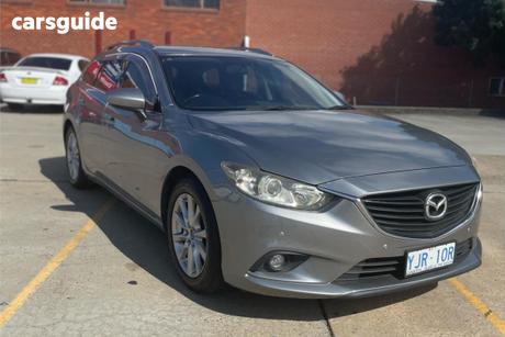 Silver 2014 Mazda 6 Wagon Touring