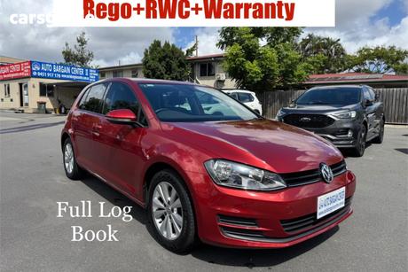Red 2015 Volkswagen Golf Hatchback 92 Tsi Comfortline