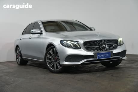 Silver 2016 Mercedes-Benz E200 Sedan