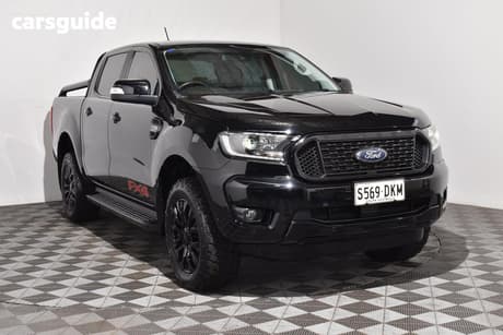 Black 2022 Ford Ranger Double Cab Pick Up Fx4 3.2 (4X4)
