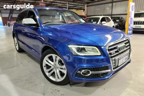 Blue 2016 Audi SQ5 Wagon 3.0 Tdi Quattro