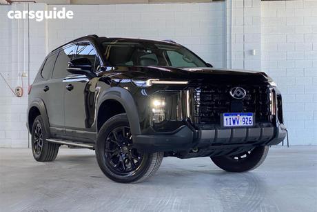 Black 2025 LDV D90 Wagon Executive (4Wd)