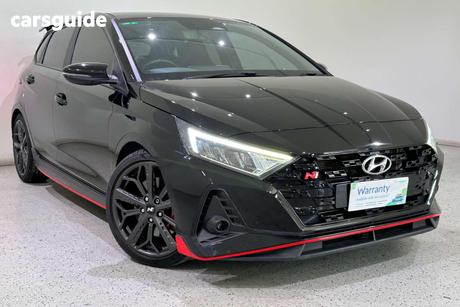 Black 2022 Hyundai I20 Hatchback N