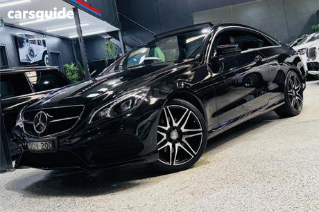 Black 2016 Mercedes-Benz E250 Coupe