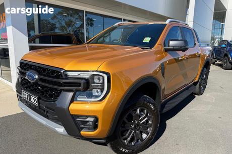 Yellow 2025 Ford Ranger Double Cab Pick Up Wildtrak 2.0 (4X4)
