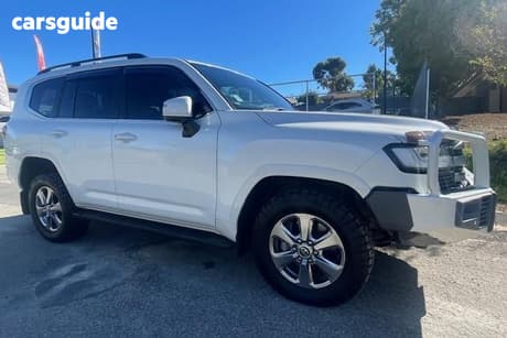 White 2021 Toyota Landcruiser Wagon Lc300 Vx (4X4)