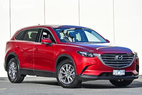 Red 2017 Mazda CX-9 Wagon Touring (Fwd)