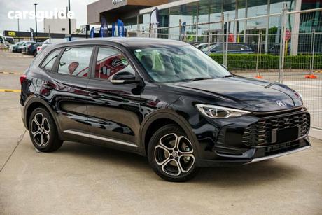 Black 2025 MG ZS Wagon Vibe Turbo