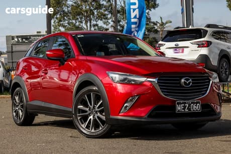 Red 2016 Mazda CX-3 Wagon S Touring (Fwd)