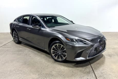 Grey 2018 Lexus LS500H Sedan Sports Luxury (Hybrid)