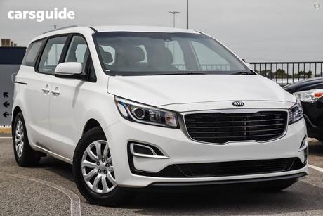 White 2019 Kia Carnival Wagon S