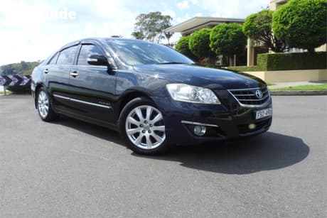 Black 2007 Toyota Aurion Sedan Presara