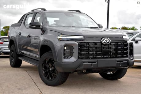 Grey 2025 LDV T60 Double Cab Utility Max Plus (4X4)