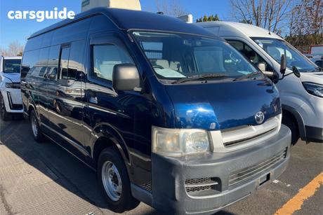 Blue 2006 Toyota HiAce OtherCar