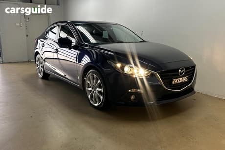 Blue 2013 Mazda 3 Sedan Sp25