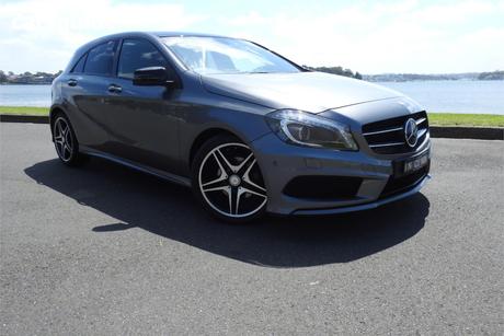 Grey 2014 Mercedes-Benz A200 Hatchback Be