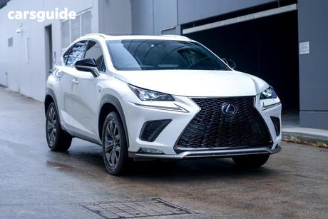 White 2017 Lexus NX300H Wagon F Sport Hybrid (Fwd)