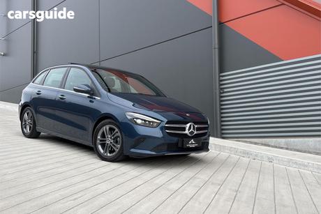 Blue 2020 Mercedes-Benz B180 Hatchback