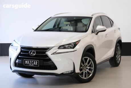 White 2017 Lexus NX200T Wagon Luxury (Fwd)