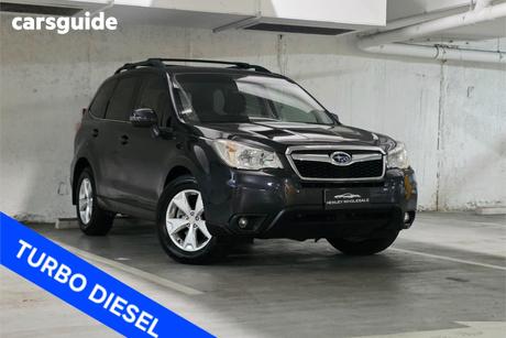 Grey 2015 Subaru Forester Wagon 2.0D-L